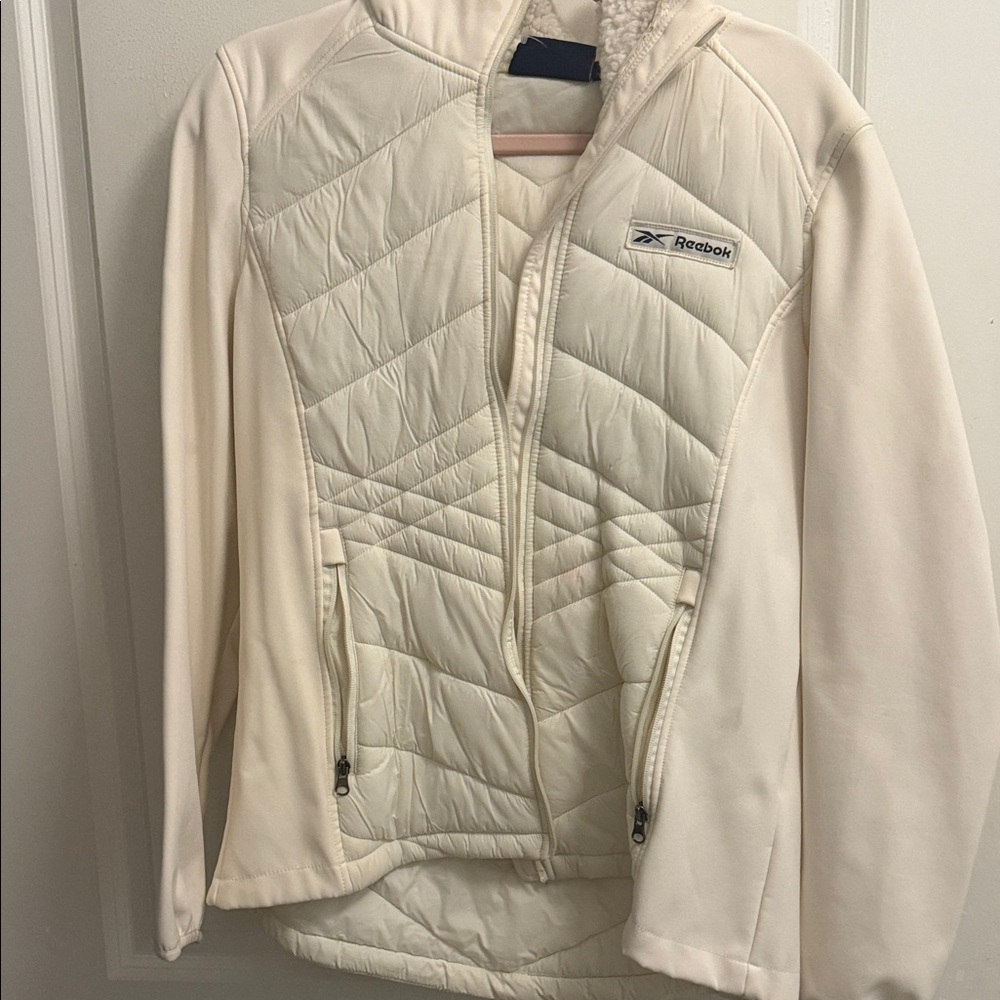Reebok Women's Off-White Ski Jacket